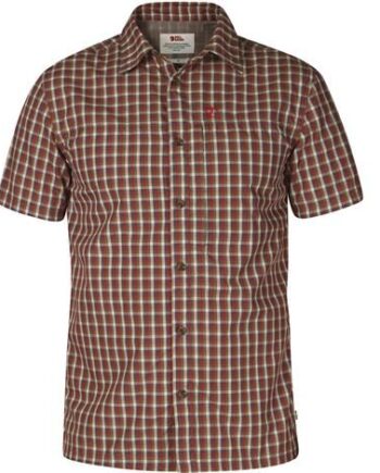 Fjallraven Svante Shirt Mens Deep Red - Fjällräven Shirt  - 7323450049317