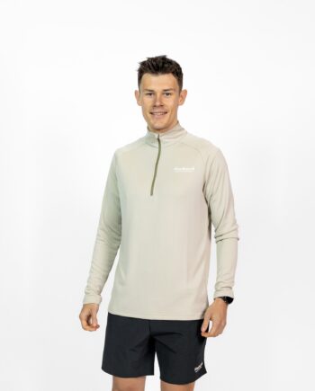 Beige Ground Tech Zip Shirt Men - Liiteguard Shirt  - 5714776008393