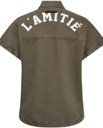 Haute Amiti Enigma Logo Shirt Mud - Shirt