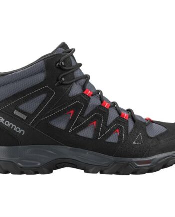 Sort Salomon Lyngen Mid Gtx Mens Ebony Black - Salomon SkoSneaksers  - 193128561758