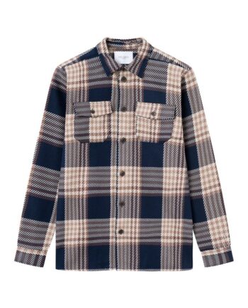 M Jesse Check Hybrid Shirt - Les Deux Shirt  - 5711934894409