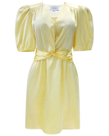 Gul Libert Dame Kjole Tiki Yellow - Liberté Jeans  - 5707085669997