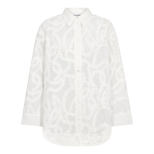 Hvid Couture Brynn Structure Shirt White - Co Couture Shirt