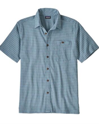 Patagonia Mens Shirt Cultivator Pigeon Blue - Patagonia Shirt  - 192964235021