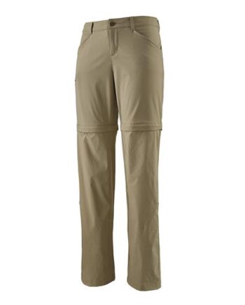 Patagonia Womens Quandary Convertible Pants Shale - Patagonia Jeans  - 190696759037