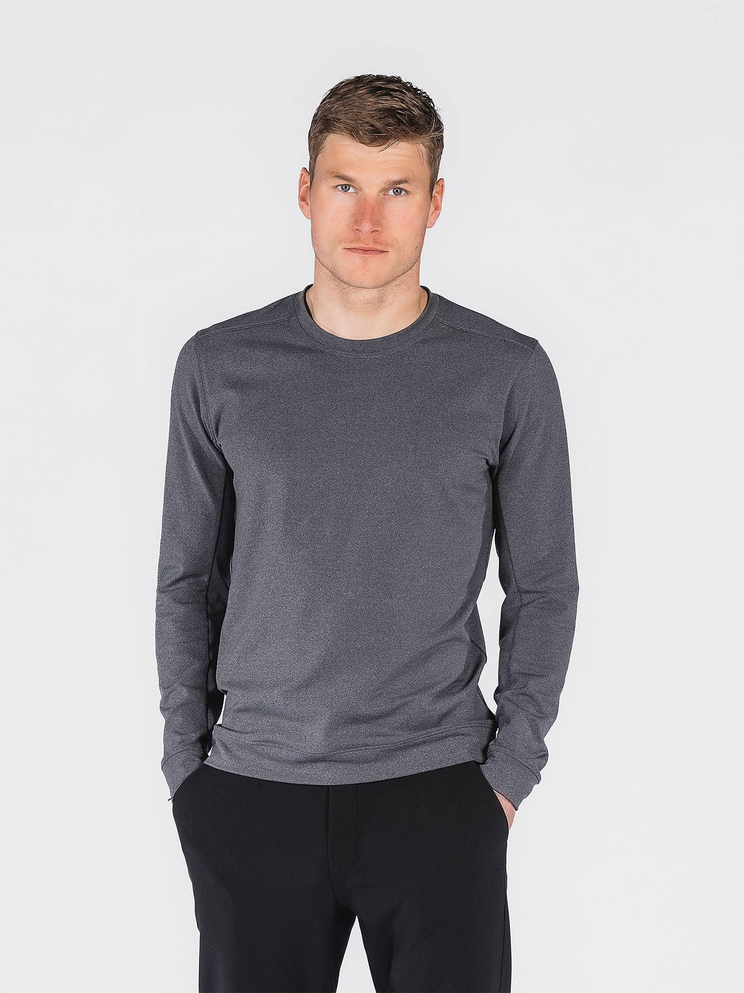 Dark Grey Fusion Recharge Sweatee Shirt - Fusion Shirt  - 8400780076776
