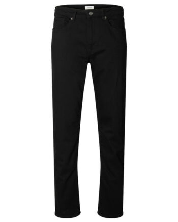 Sort Slm175 Slim Ben Stay Black 600 Jeans - Selected Jeans  - 5715824514064