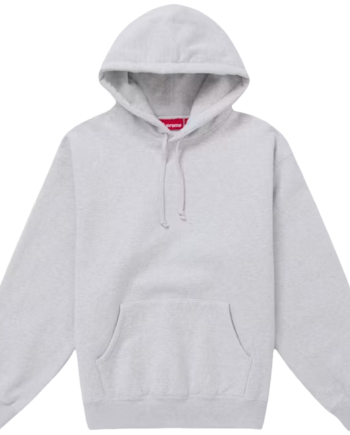 Supreme Frayed Hooded Sweatee Shirt Heather Grey - Supreme Shirt  - None