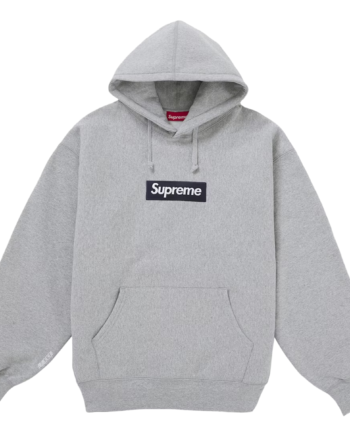 Supreme Box Logo Hooded Sweatee Shirt Fw25 Heather Grey - Supreme Shirt  - None
