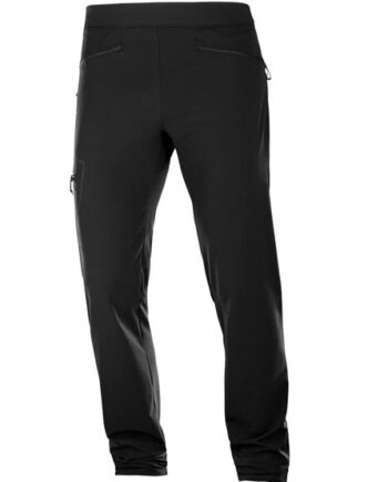 Sort Salomon Wayfarer Tapered Pant Mens Black - Salomon Jeans  - 193128028503