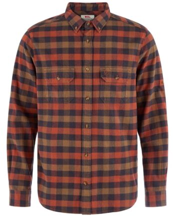 Autumn Leaf/W.B Fjallraven Skog Relaxed Shirt Autumn Leaf Brown - Fjällräven Shirt  - 7323451200083