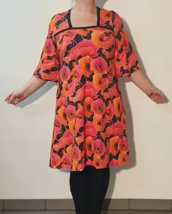 Pink Tokyo Poppies - Amamiko Jeans