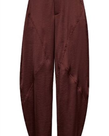 Blommefarvet N Denmark Bukser Dame 640 Burgundy - Nü Denmark Jeans  - 5715593290176