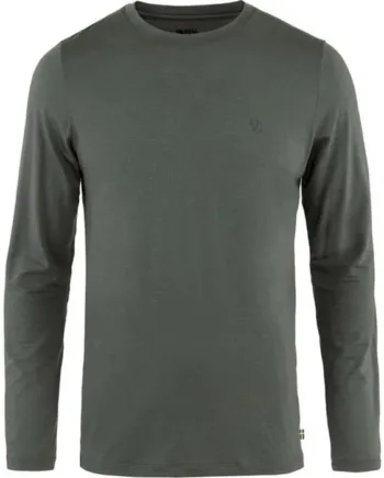 Fjallraven Abisko Wool Herre Mænd Basalt 2xl Shirt Polo Shirt - Fjällräven Shirt  - 7323450797188