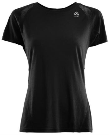 Sort Aclima Lightwool Sports Shirt Womens Jet Black - Aclima Shirt  - 7034041094257