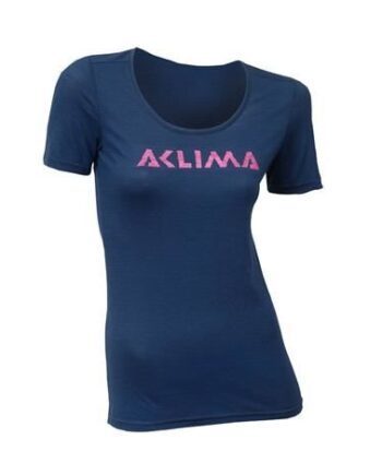 Aclima Lightwool Shirt Logo Woman Insignia Blue - Aclima Shirt  - 7034041053919