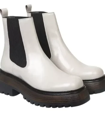 BEIGE/SORT Angulus 7753 101 7833 - Angulus SkoSneaksers  - 5714408498936