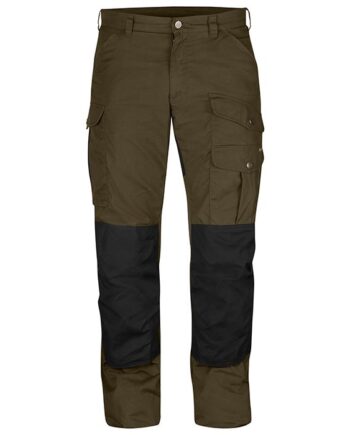 Sort Fjallraven Barents Pro Winter Bukser Dark Olive Black Bukser - Fjällräven Jeans  - 7392158936731