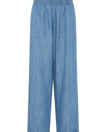 Blå Lundgaard Bukser Dame - Lundgaard Jeans  - 5713270594111