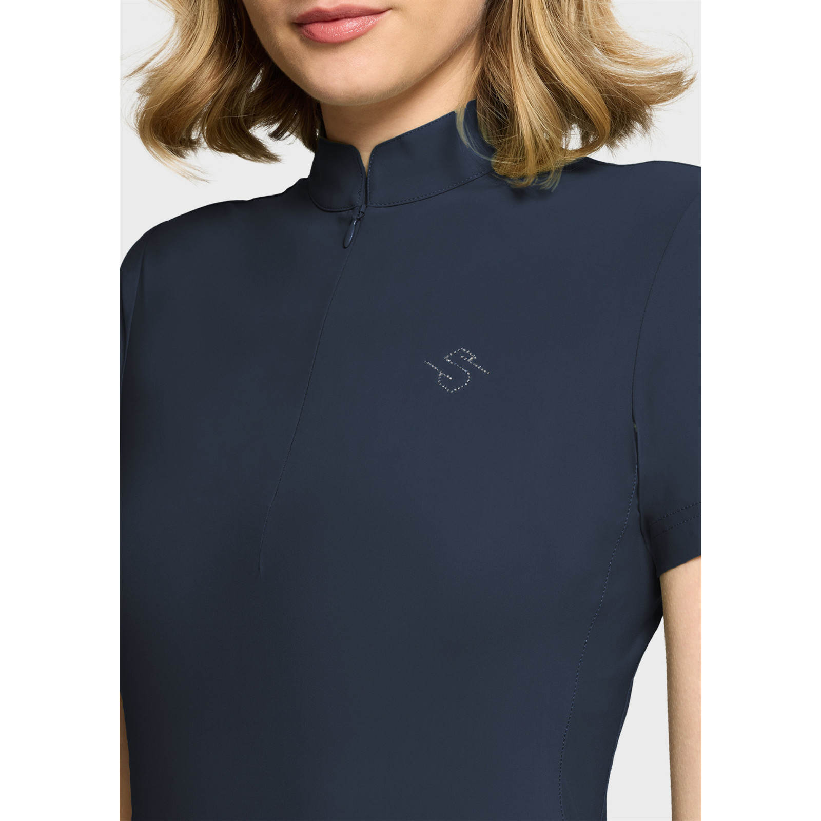 Samshield Shirt Bella Crystal Ferna Navy - Shirt  - 3666534804223
