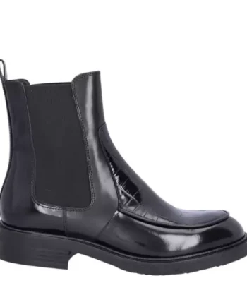 Sort Billi Polido Croco A5058 920 - Billi Bi SkoSneaksers  - 5711216847406