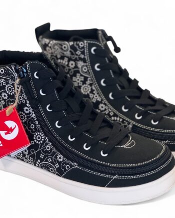 Billy Paisley High Tops Bred Model Med Lynlås - Billy SkoSneaksers