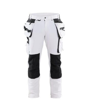 Hvid BlÅklder 1079 Buks Vejs Stretch Herre Mørk Grå C44 Bukser Arbejdstøj Beklædning - BlÅklÄder Jeans  - 7330509743386