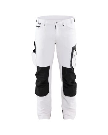 Hvid BlÅklder 1089 Buks Vejs Stretch Herre Mørk Grå C46 Bukser Arbejdstøj Beklædning - BlÅklÄder Jeans  - 7330509743669