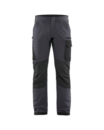 Sort BlÅklder 1422 Service Buks Vejs Stretch Mellemgrå Herre Mellemgrå C44 Servicebukser BlÅklder Cordura - BlÅklÄder Jeans  - 7330509734704