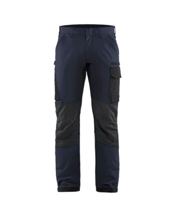 Sort BlÅklder 1422 Service Buks Vejs Stretch Mørk Marineblå Herre Mørk Marineblå C44 Servicebukser BlÅklder Cordura - BlÅklÄder Jeans  - 7330509734452