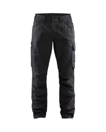 Sort BlÅklder 1439 Service Buks Denim Stretch Herre C44 Servicebukser Arbejdstøj Beklædning Stretch Jeans - BlÅklÄder Jeans  - 7330509810071