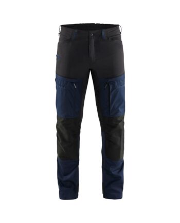 Sort BlÅklder 1456 Service Buks Med Stretch Mørk Marineblå Herre Mørk Marineblå C44 Servicebukser Beklædning Stretch Bukser - BlÅklÄder Jeans  - 7330509617892