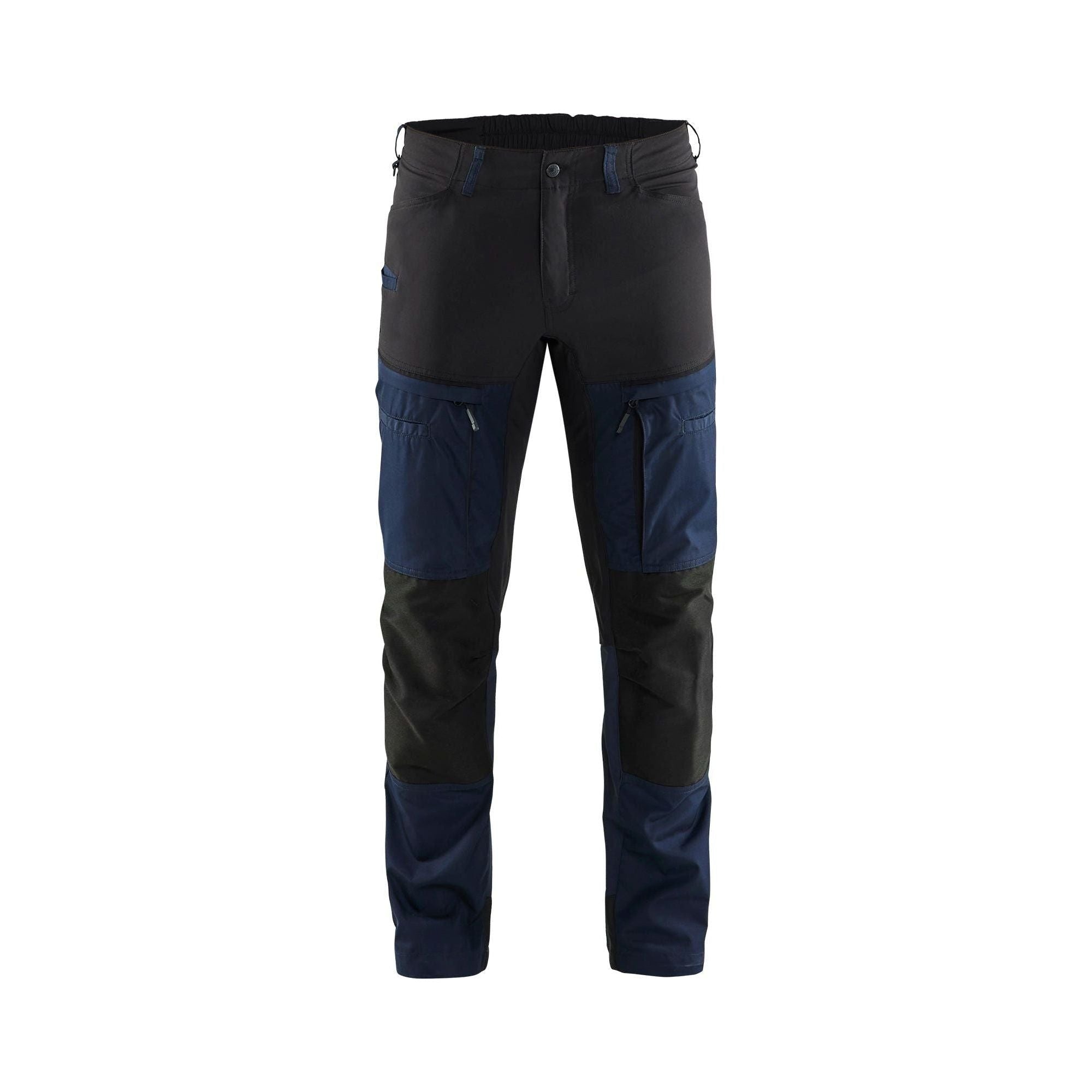 Sort BlÅklder 1456 Service Buks Med Stretch Mørk Marineblå Herre Mørk Marineblå C44 Servicebukser Beklædning Stretch Bukser - BlÅklÄder Jeans - 7330509617892