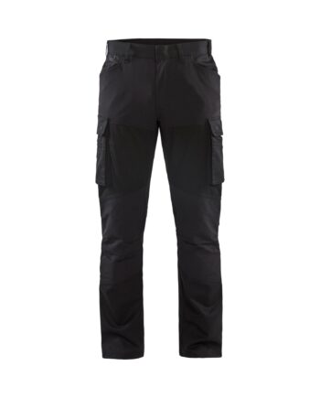 Sort BlÅklder 1457 Service Buks Stretch Herre C44 Servicebukser Arbejdstøj BlÅklder - BlÅklÄder Jeans  - 7330509717714