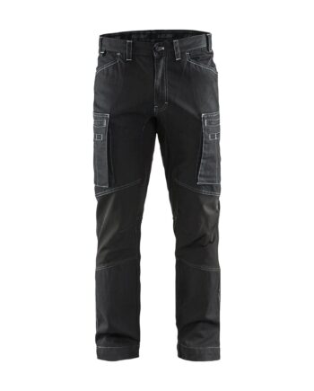 Sort BlÅklder 1459 Service Buks Denim Med Stretch Herre C44 Servicebukser Beklædning Stretch Jeans Bukser - BlÅklÄder Jeans  - 7330509486092