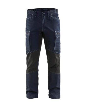 Sort BlÅklder 1459 Service Buks Denim Med Stretch Herre Marineblå C44 Servicebukser Beklædning Stretch Jeans Bukser - BlÅklÄder Jeans  - 7330509485873