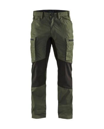 Sort BlÅklder 1459 Service Buks Med Stretch Army Grøn Herre Army Grøn C44 Servicebukser Beklædning Stretch Jeans Bukser - BlÅklÄder Jeans  - 7330509497869