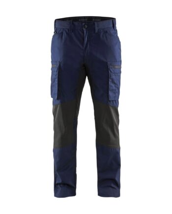 Sort BlÅklder 1459 Service Buks Med Stretch Marineblå Herre Marineblå C44 Servicebukser Beklædning Stretch Jeans Bukser - BlÅklÄder Jeans  - 7330509498491