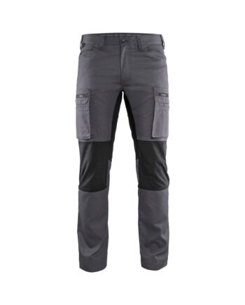 Sort BlÅklder 1459 Service Buks Med Stretch Mellemgrå Herre Mellemgrå C44 Servicebukser Beklædning Stretch Jeans Bukser - BlÅklÄder Jeans  - 7330509748763
