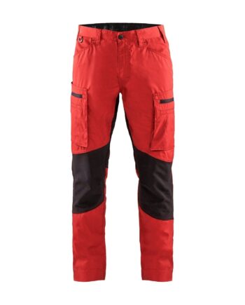 Sort BlÅklder 1459 Service Buks Med Stretch Rød Herre Rød C44 Servicebukser Beklædning Stretch Jeans Bukser - BlÅklÄder Jeans  - 7330509498071