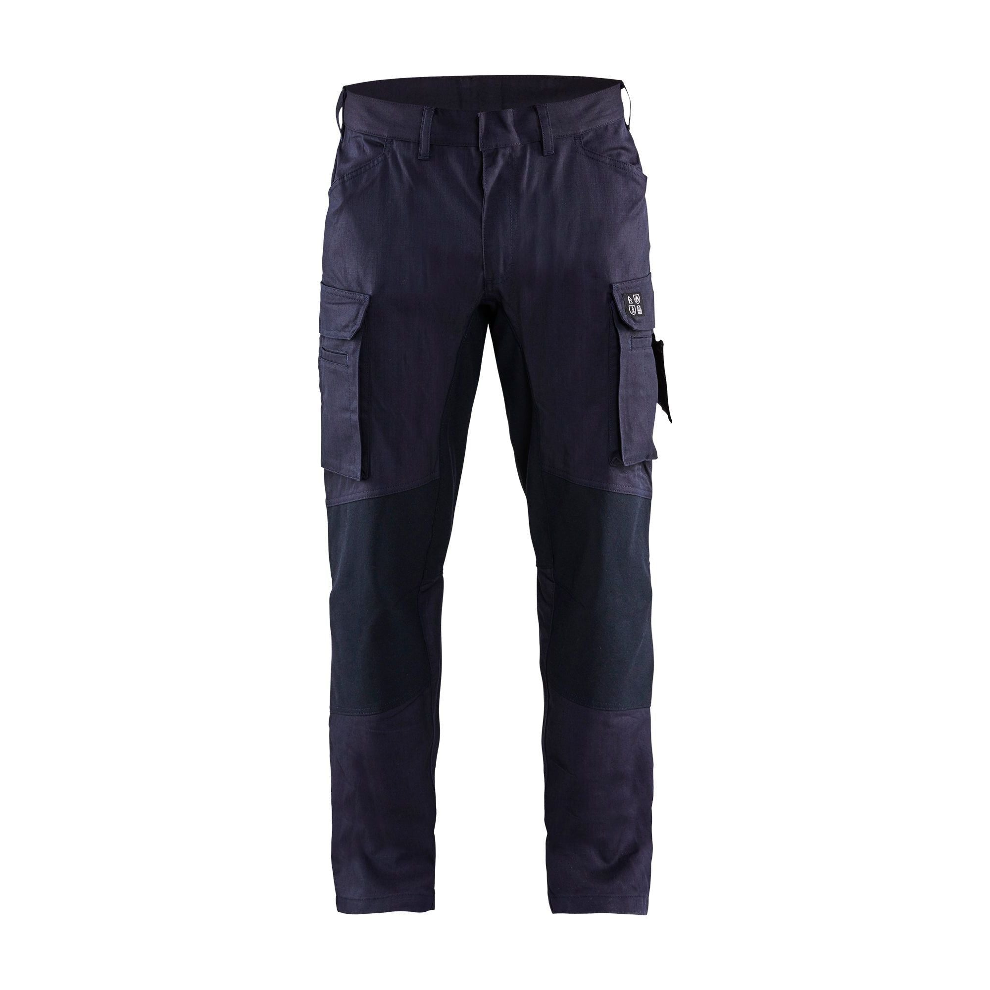 BlÅklder 1486 Brandhæmmende Buks Inherent Med Stretch Herre Marineblå C44 Bukser Arbejdstøj Beklædning Antiflame Stretch - BlÅklÄder Jeans  - 7330509661901