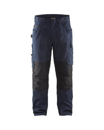 Sort BlÅklder 1495 Service Buks Med Stretch Mørk Marineblå Herre Mørk Marineblå C44 Servicebukser Baglomme Blyantlomme - BlÅklÄder Jeans  - 7330509544037