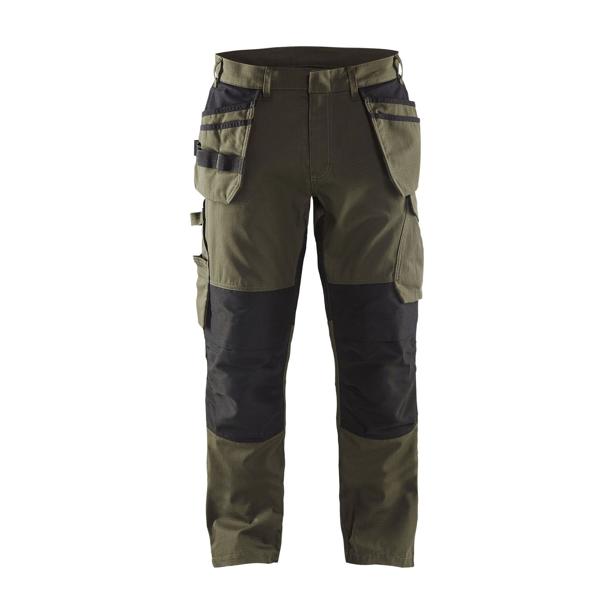 Sort BlÅklder 1496 Service Buks Med Sømlommer Med Stretch Olivengrøn Herre Olivengrøn C44 Servicebukser Baglomme Blyantlomme - BlÅklÄder Jeans - 7330509547762