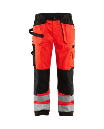 Sort BlÅklder 1533 High Vis Buks High Vis Rød Herre High Vis Rød C44 Bukser Beklædning BlÅklder - BlÅklÄder Jeans  - 7330509373712