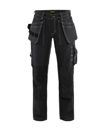 Sort BlÅklder 1545 Håndværker Buks Dame C34 Bukser Blyantlomme Bukser - BlÅklÄder Jeans  - 7330509500422