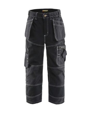 Sort BlÅklder 1546 Børne Håndværker Buks C104 Bukser Blyantlomme Bukser - BlÅklÄder Jeans  - 7330509332856