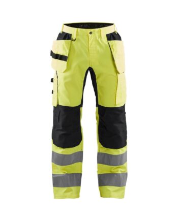 Sort BlÅklder 1552 High Vis Buks Med Stretch High Vis Gul Herre High Vis Gul C44 Bukser Blyantlomme Bukser - BlÅklÄder Jeans  - 7330509546390