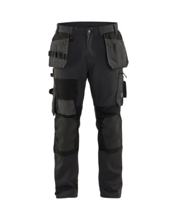 Sort BlÅklder 1554 Gulvlægger Buks Med Stretch Herre Mørk Grå C44 Bukser Blyantlomme Bukser - BlÅklÄder Jeans  - 7330509657997