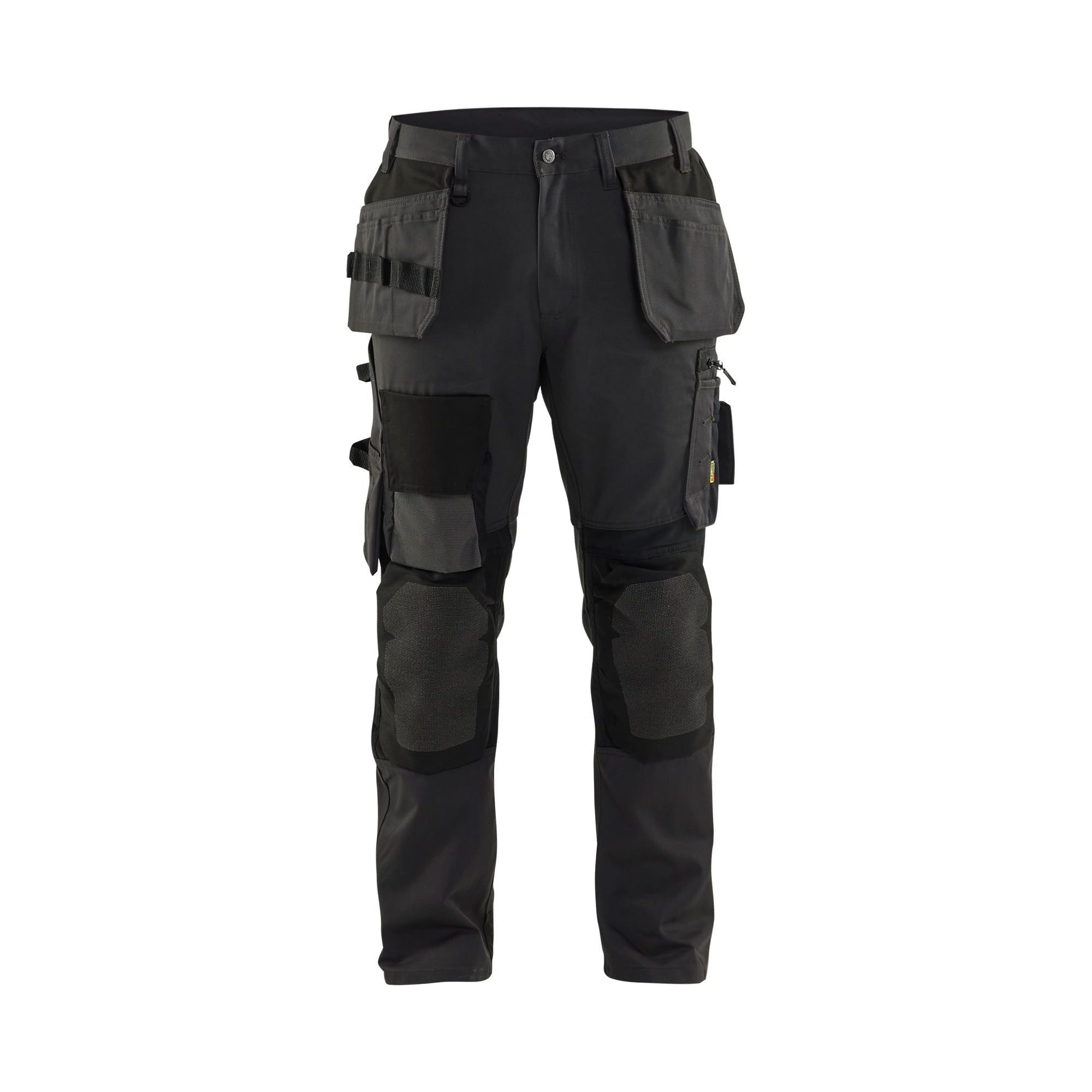 Sort BlÅklder 1554 Gulvlægger Buks Med Stretch Herre Mørk Grå C44 Bukser Blyantlomme Bukser - BlÅklÄder Jeans  - 7330509657997