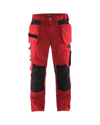 Sort BlÅklder 1555 Håndværker Buks Rød Herre Rød C44 Bukser Baglomme BlÅklder - BlÅklÄder Jeans  - 7330509589618
